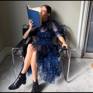 Cowboy Tears Midi Dress